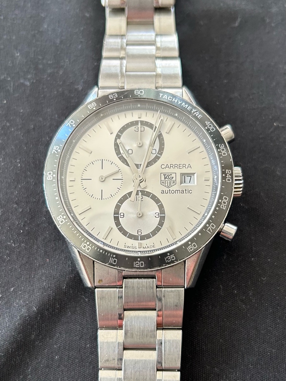 Tag Heuer Carrera Stainless Steel Watch